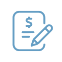 pen-notepad-dollars-circle